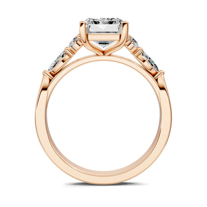 VALORA EMERALD CLUSTER RING