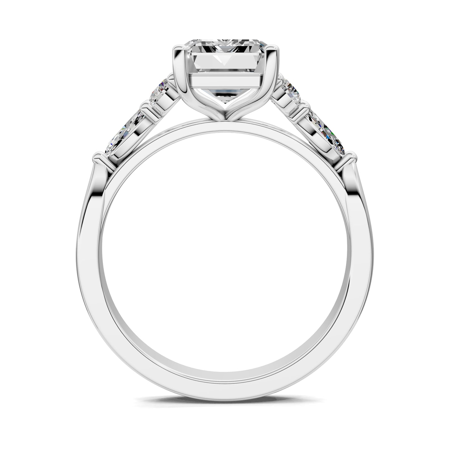 VALORA EMERALD CLUSTER RING