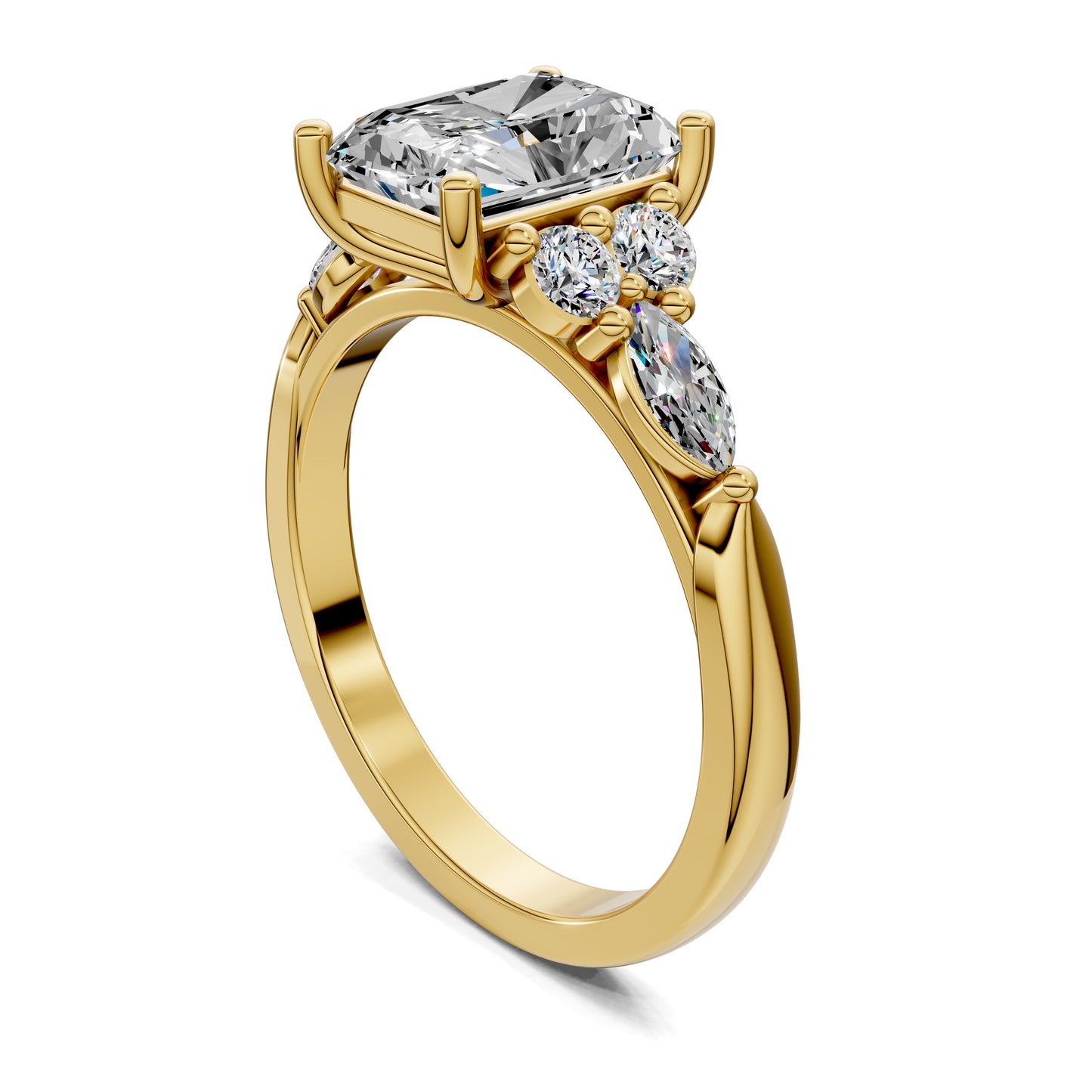 LUMINA RADIANT CLUSTER RING