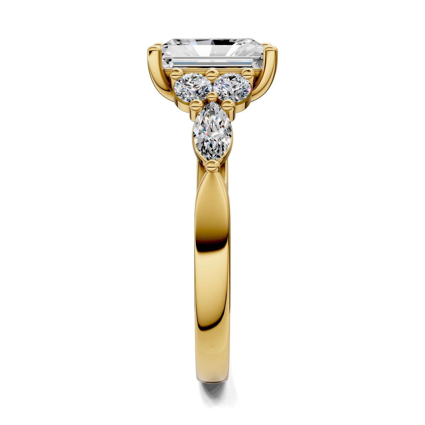 LUMINA RADIANT CLUSTER RING