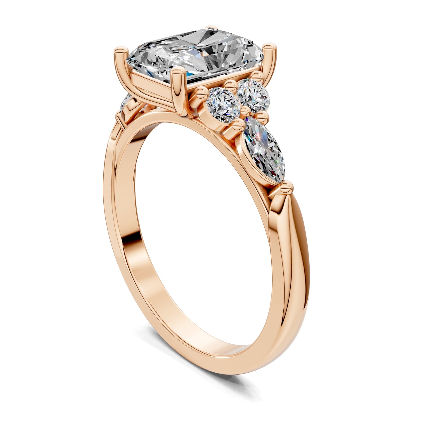 LUMINA RADIANT CLUSTER RING