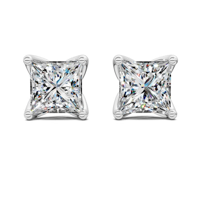 PRINCESS CUT TULIP BASKET STUDS