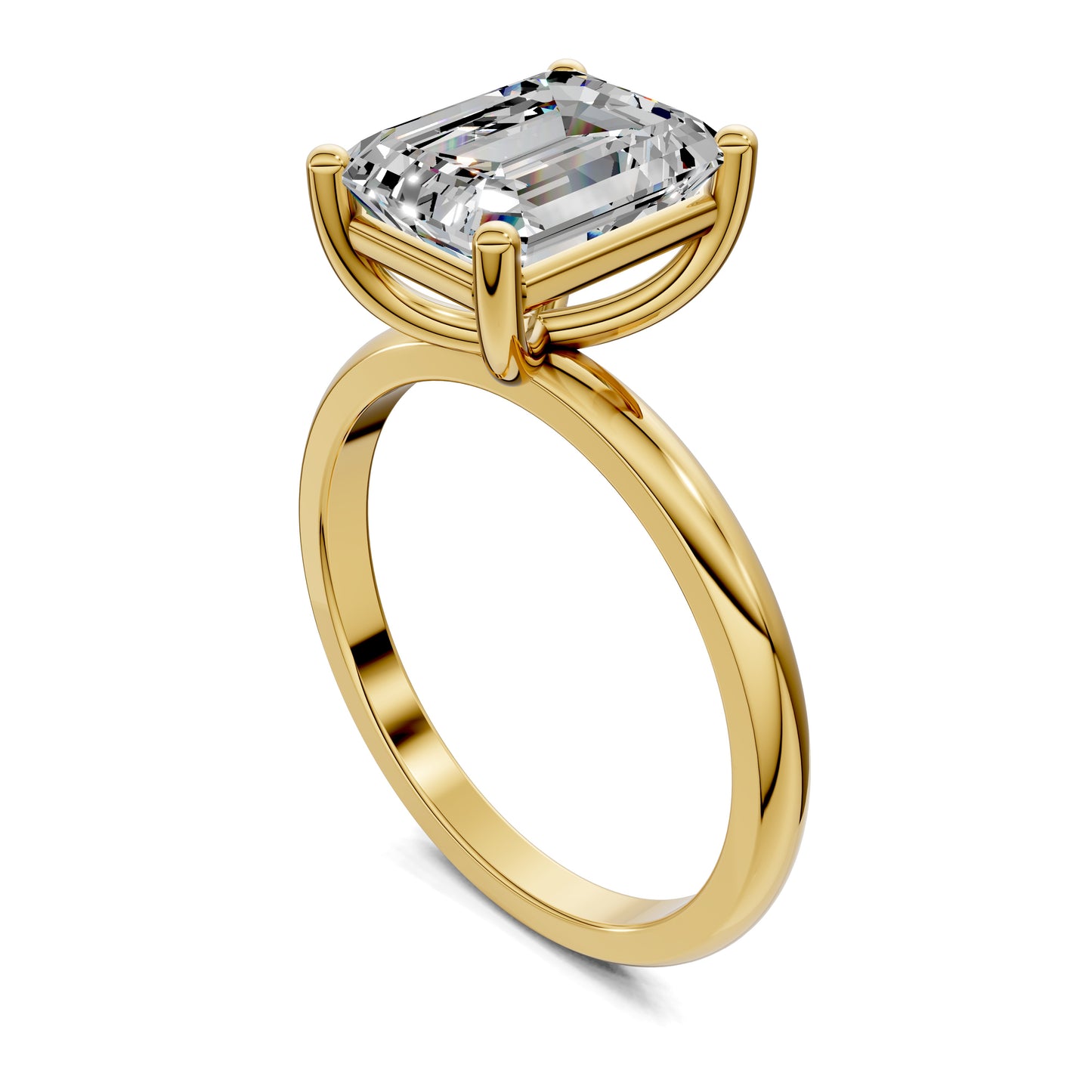 VALORA EMERALD CUT RING