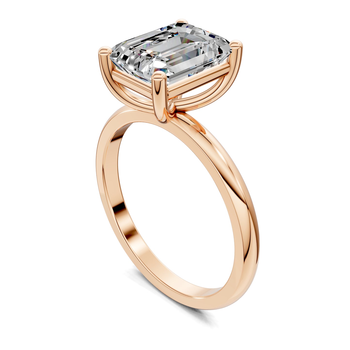 VALORA EMERALD CUT RING