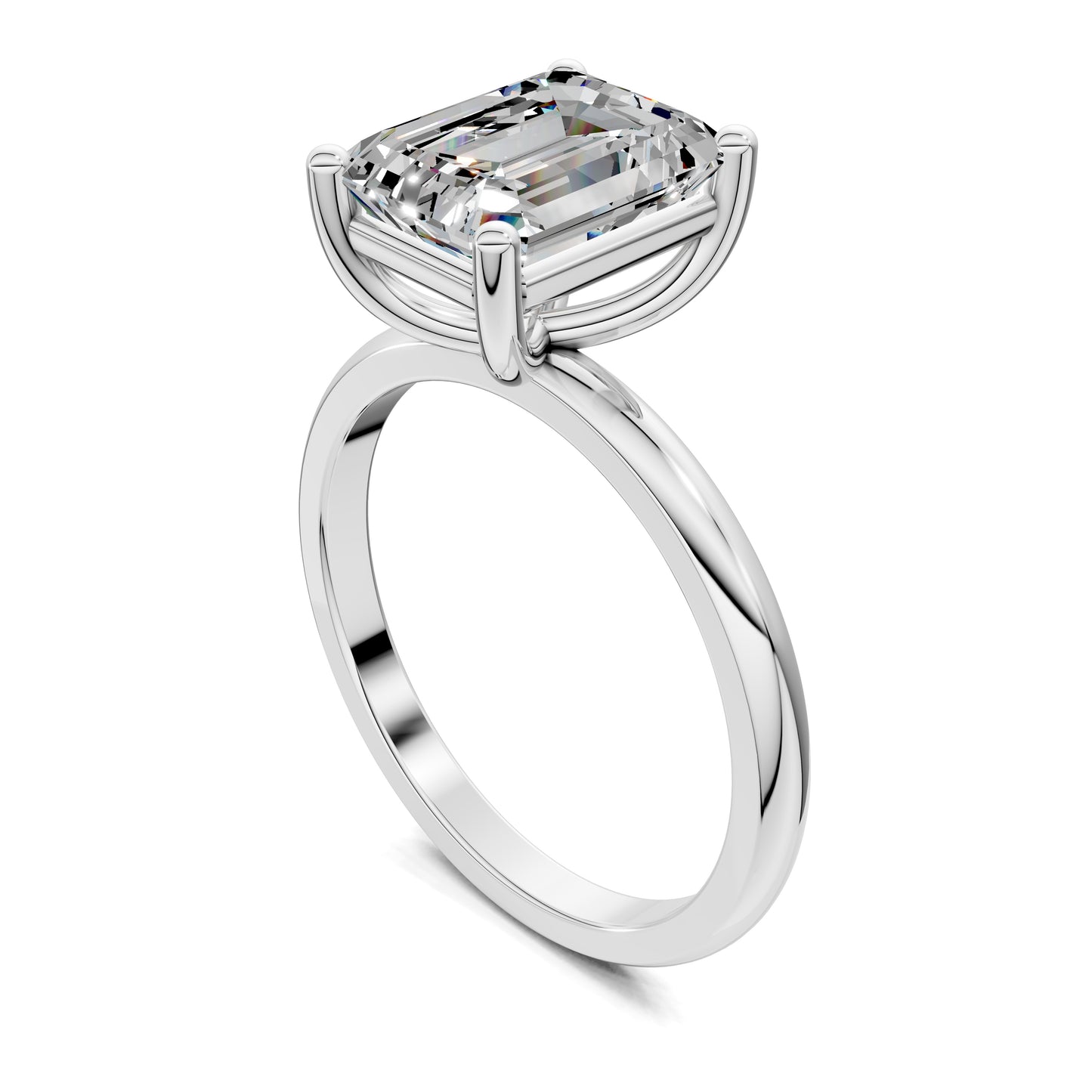 VALORA EMERALD CUT RING