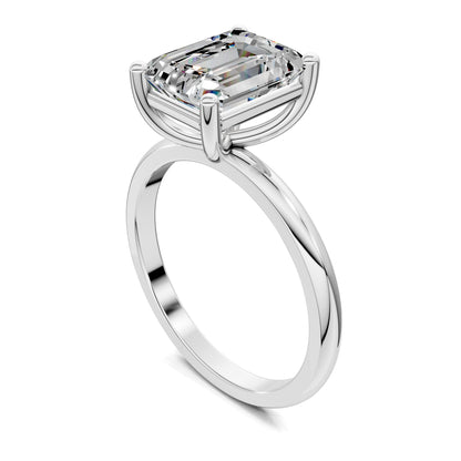 VALORA EMERALD CUT RING