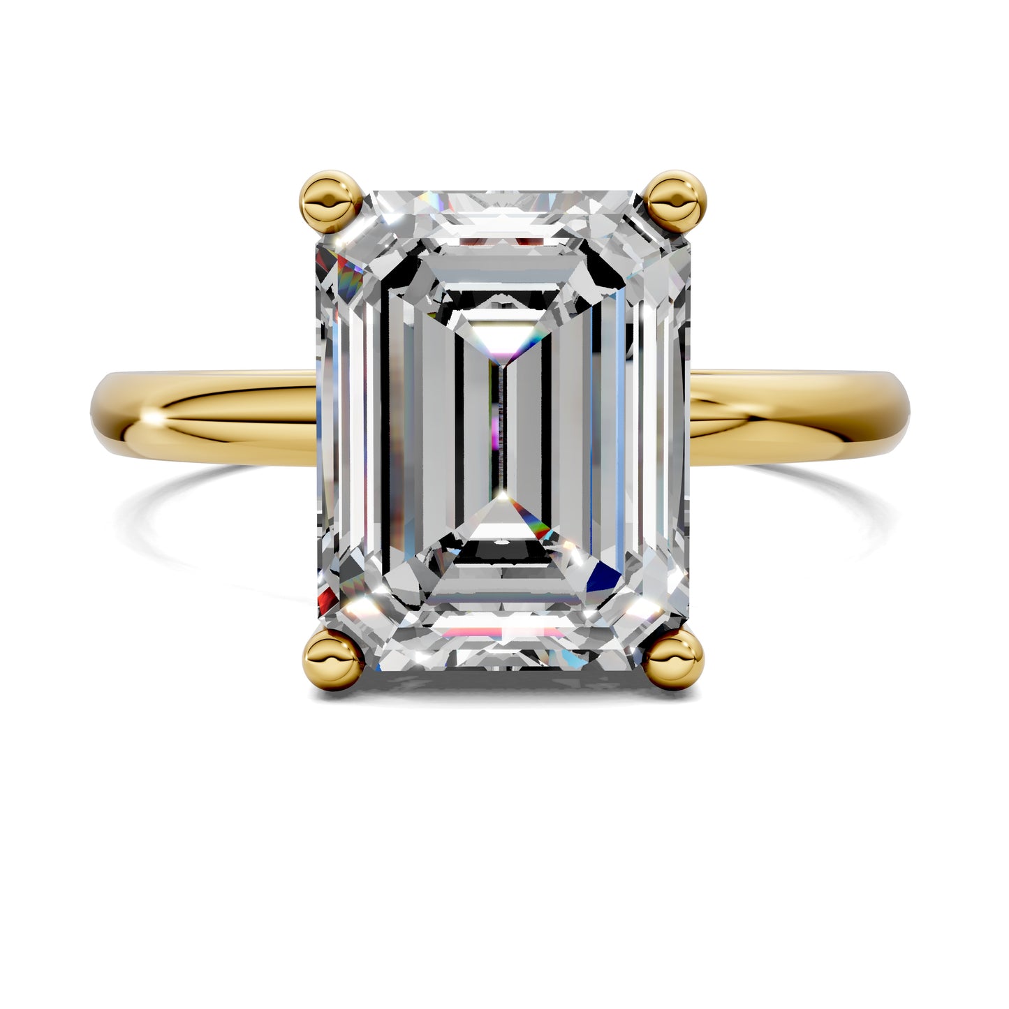 VALORA EMERALD CUT RING