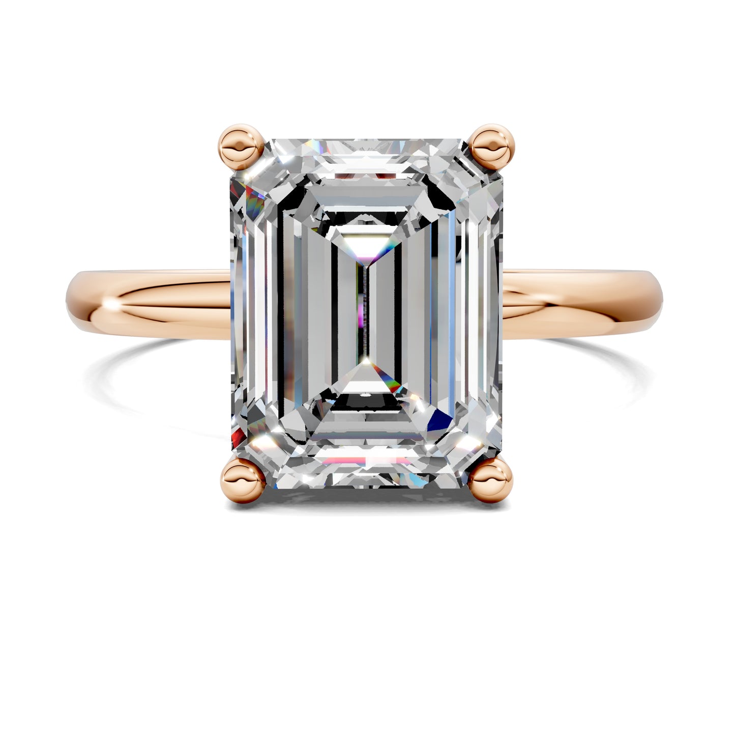 VALORA EMERALD CUT RING