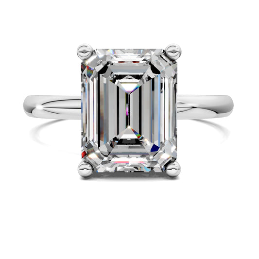 VALORA EMERALD CUT RING