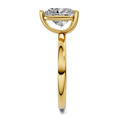 AMOUR HEART CUT ENGAGEMENT RING