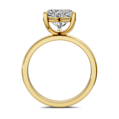 AMOUR HEART CUT ENGAGEMENT RING