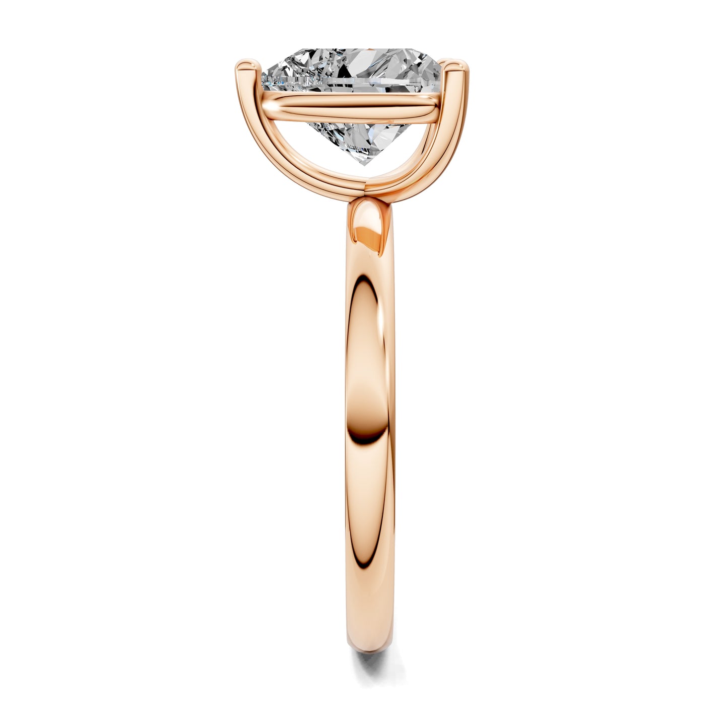 AMOUR HEART CUT ENGAGEMENT RING