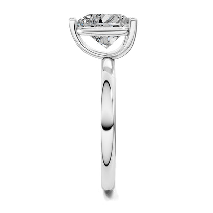 AMOUR HEART CUT ENGAGEMENT RING