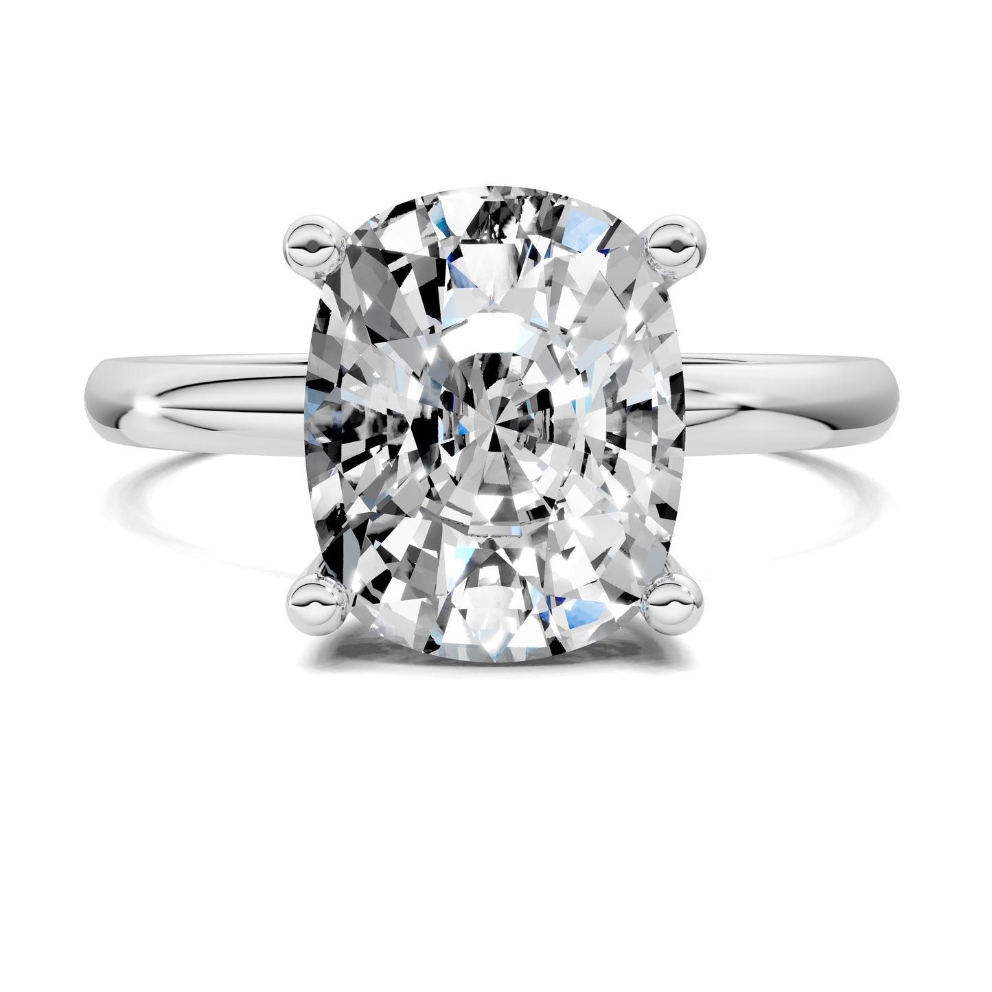 ETERNA CUSHION CUT ENGAGEMENT RING