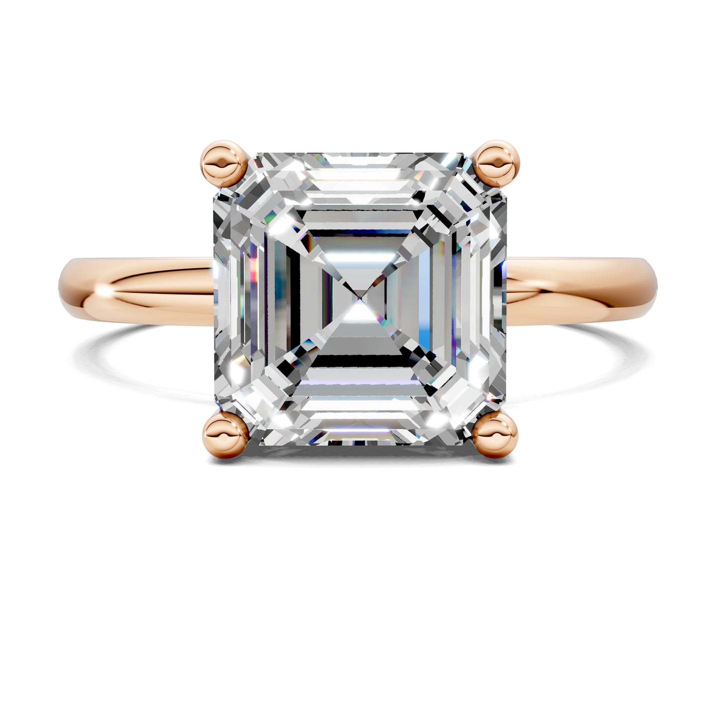 REGALIA ASSCHER CUT RING