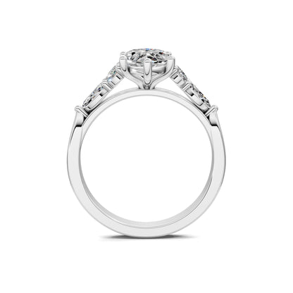SOLARA MARQUISE CLUSTER RING