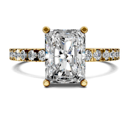 LUMINA RADIANT PAVÉ HALO RING