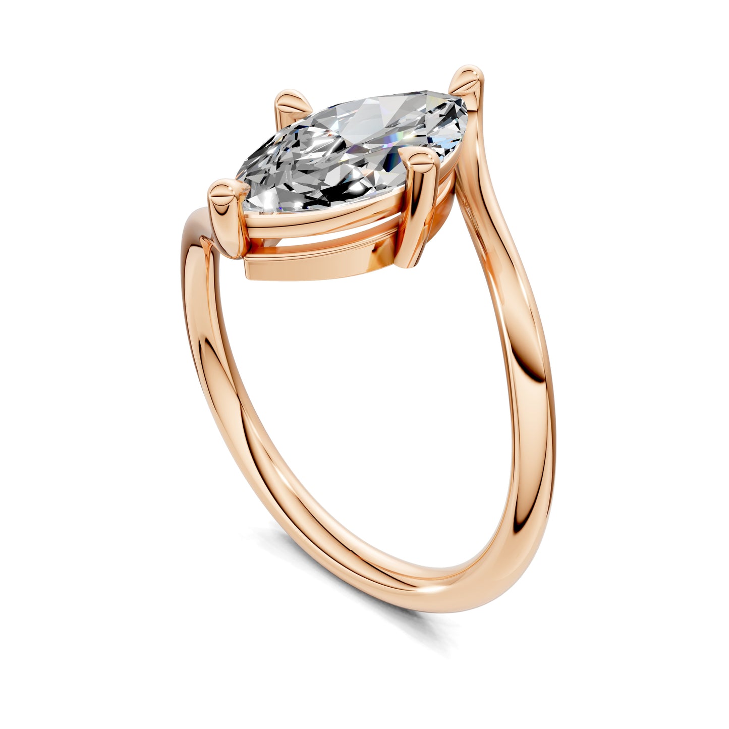SOLARA MARQUISE SOLITAIRE RING