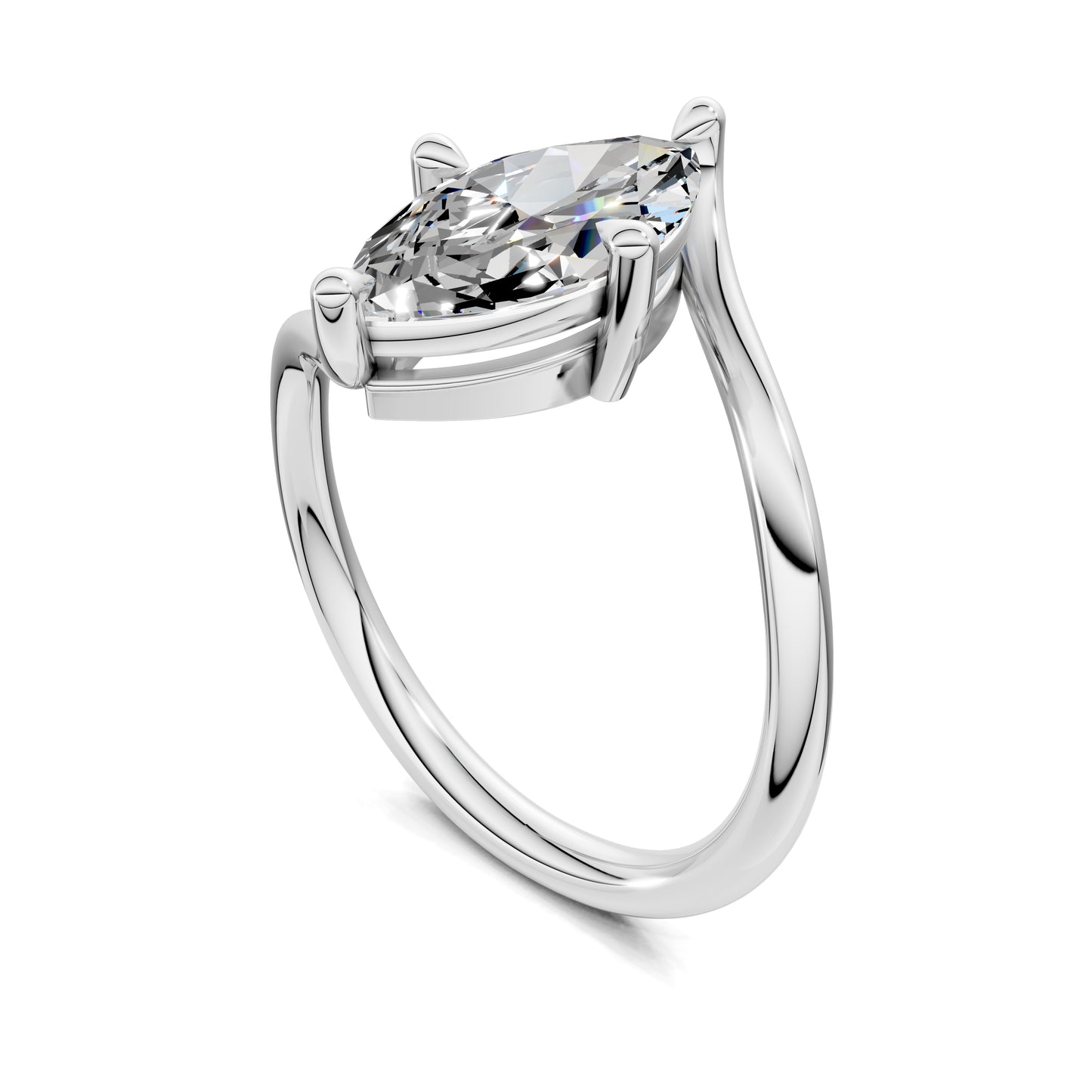 SOLARA MARQUISE SOLITAIRE RING