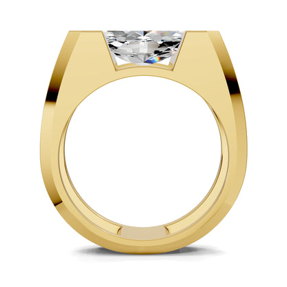SOLARA MARQUISE BEZEL STATEMENT RING