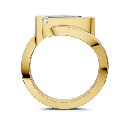 SOLARA MARQUISE BEZEL BYPASS RING