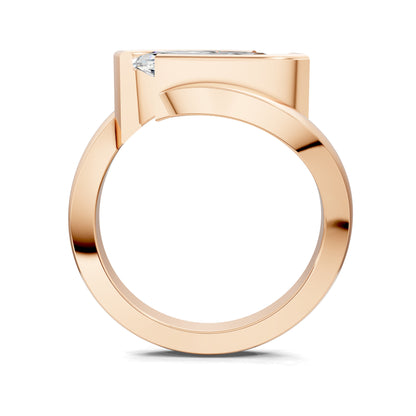 SOLARA MARQUISE BEZEL BYPASS RING