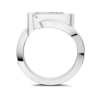 SOLARA MARQUISE BEZEL BYPASS RING