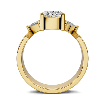 SERENA OVAL TRILLIAN RING