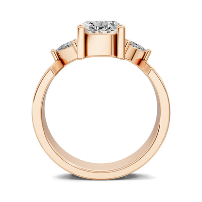 SERENA OVAL TRILLIAN RING