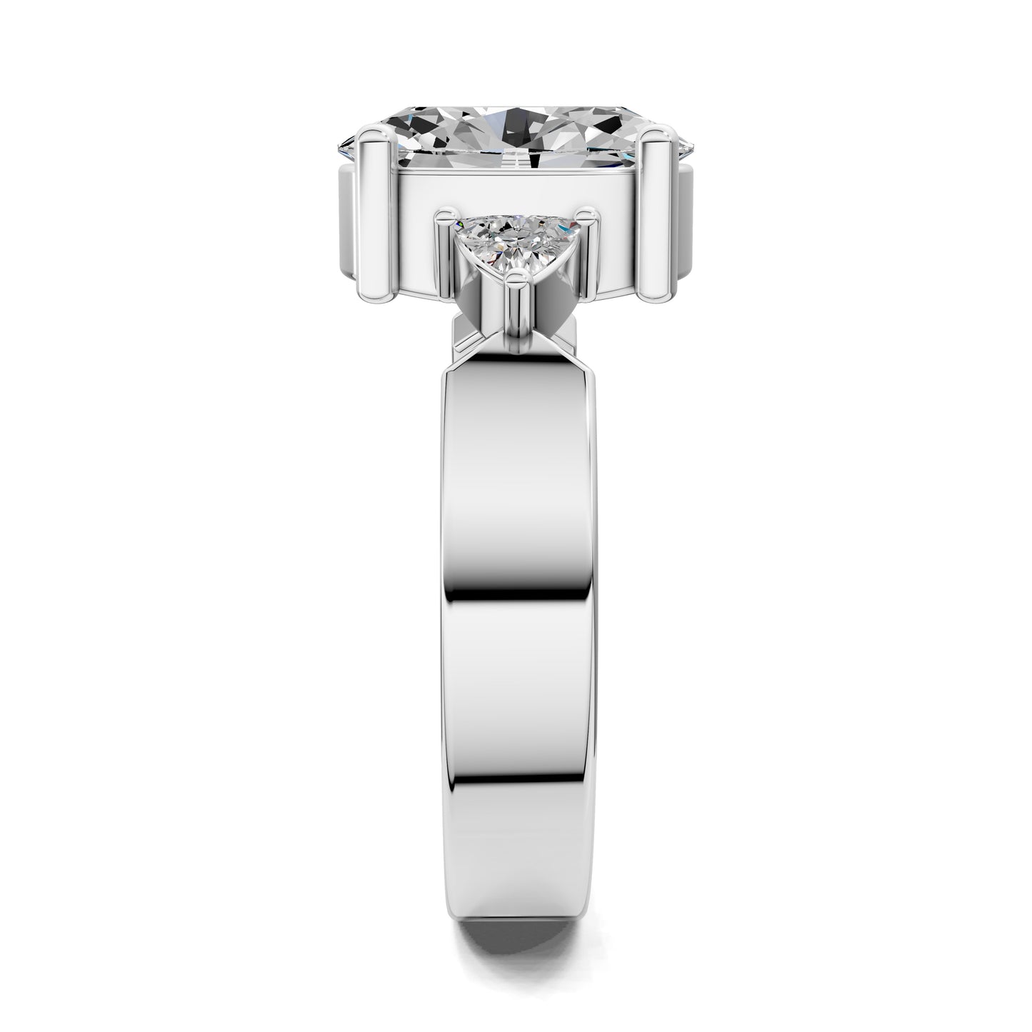 SERENA OVAL TRILLIAN RING