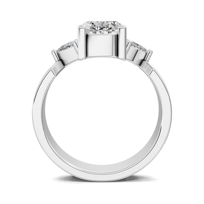 SERENA OVAL TRILLIAN RING