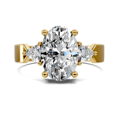 SERENA OVAL TRILLIAN RING