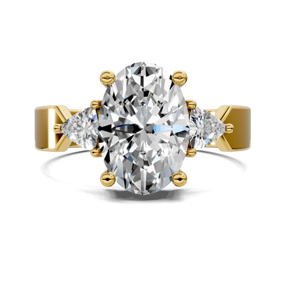 SERENA OVAL TRILLIAN RING