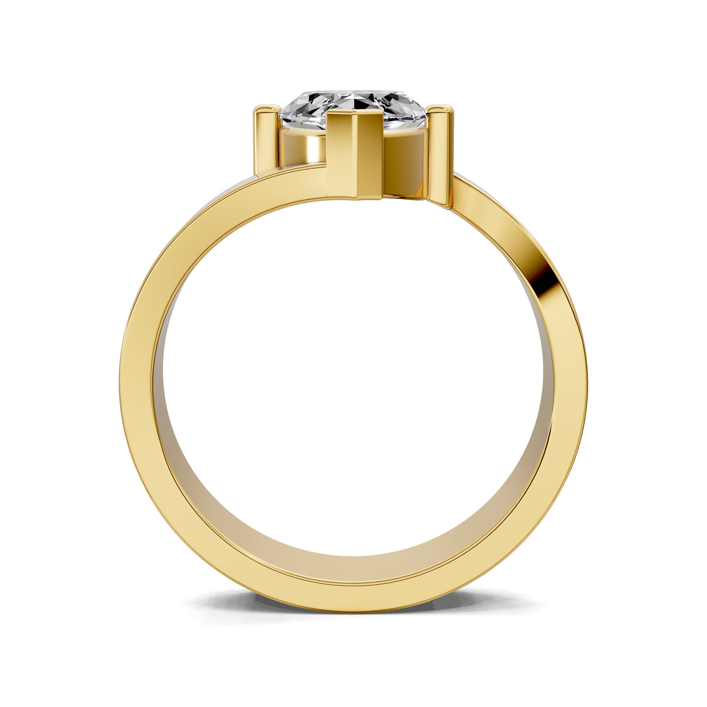 SOLARA MARQUISE BYPASS RING