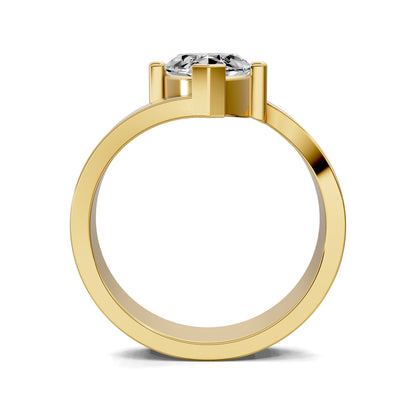 SOLARA MARQUISE BYPASS RING