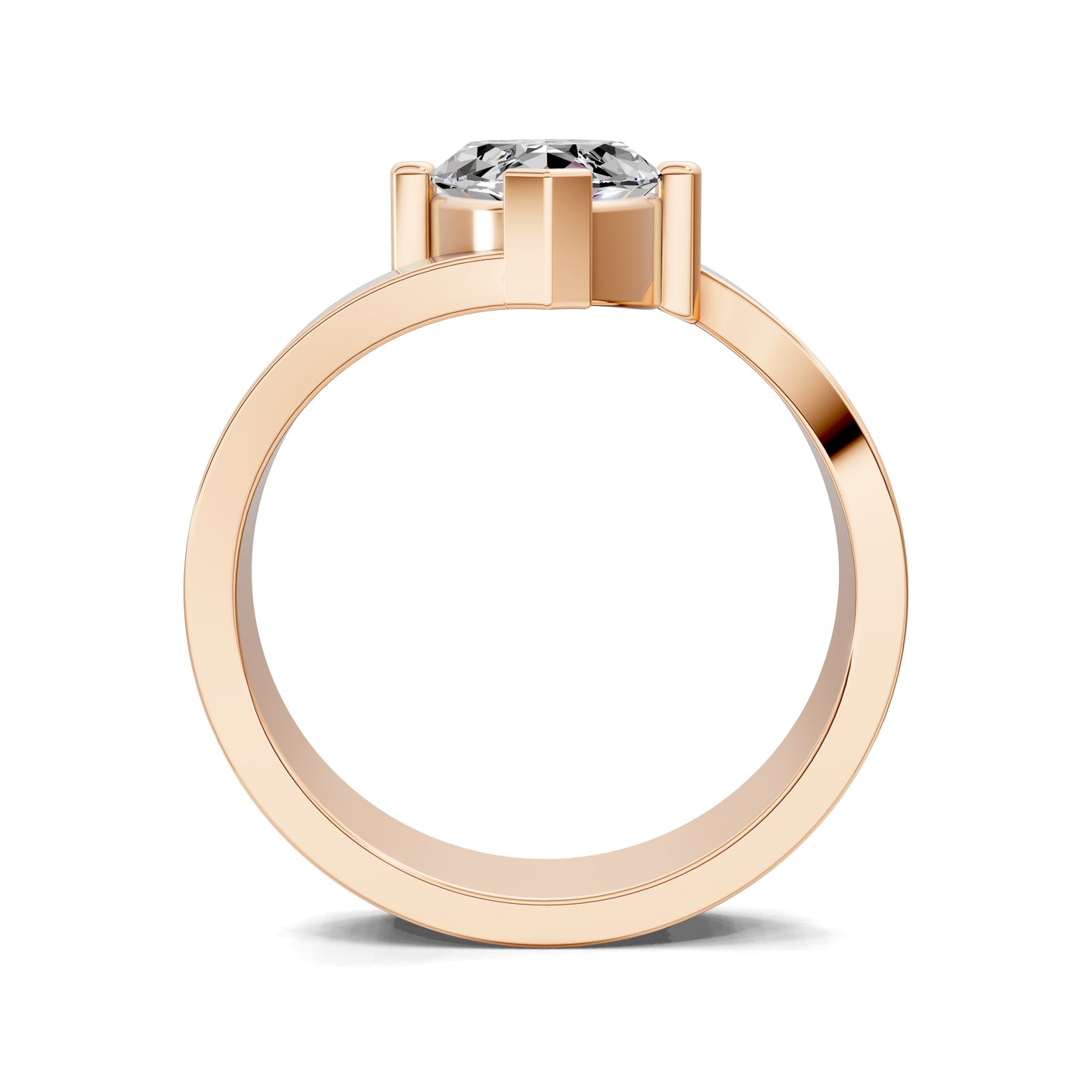 SOLARA MARQUISE BYPASS RING