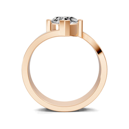 SOLARA MARQUISE BYPASS RING