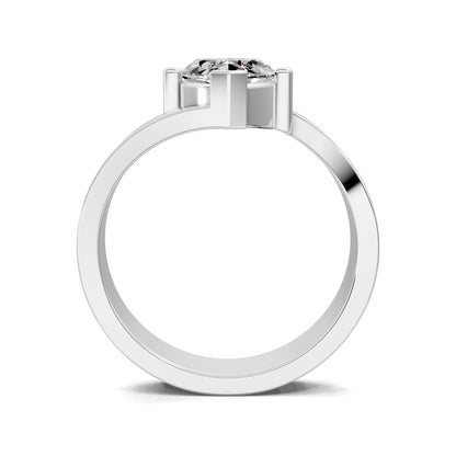 SOLARA MARQUISE BYPASS RING