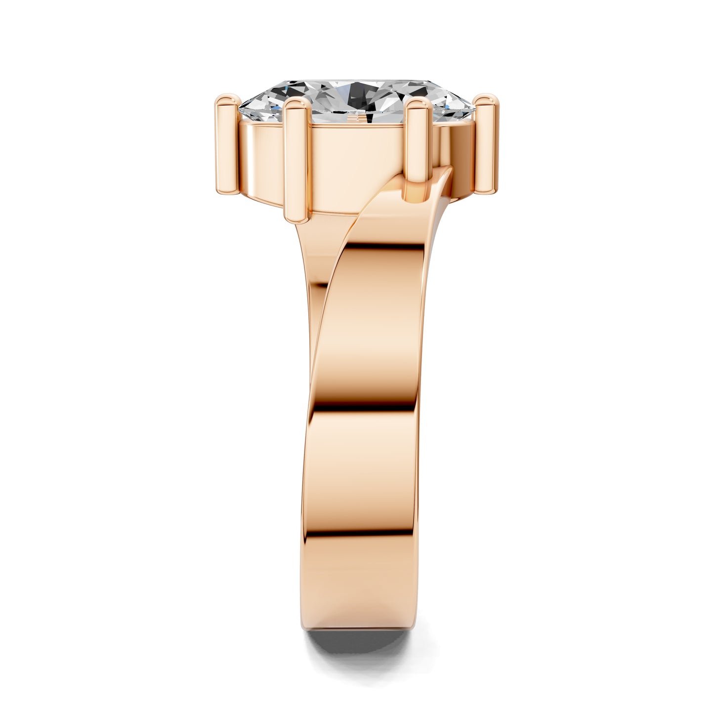 SERENA OVAL BYPASS RING