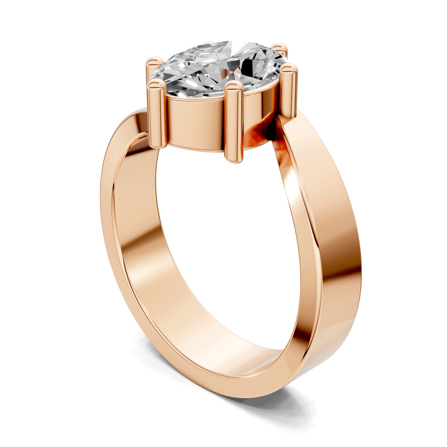 SERENA OVAL BYPASS RING