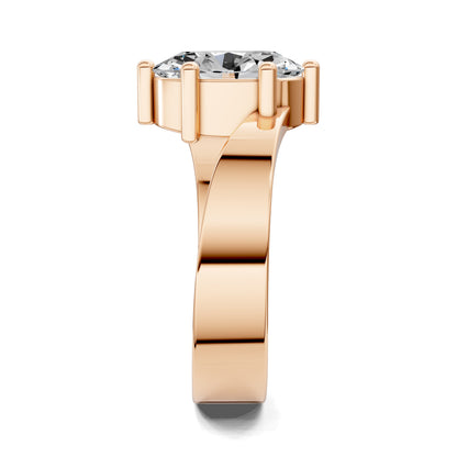 SERENA OVAL BYPASS RING