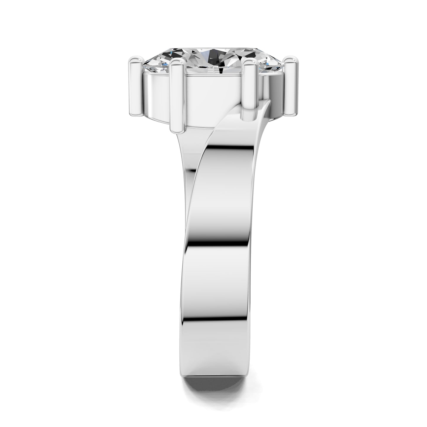 SERENA OVAL BYPASS RING