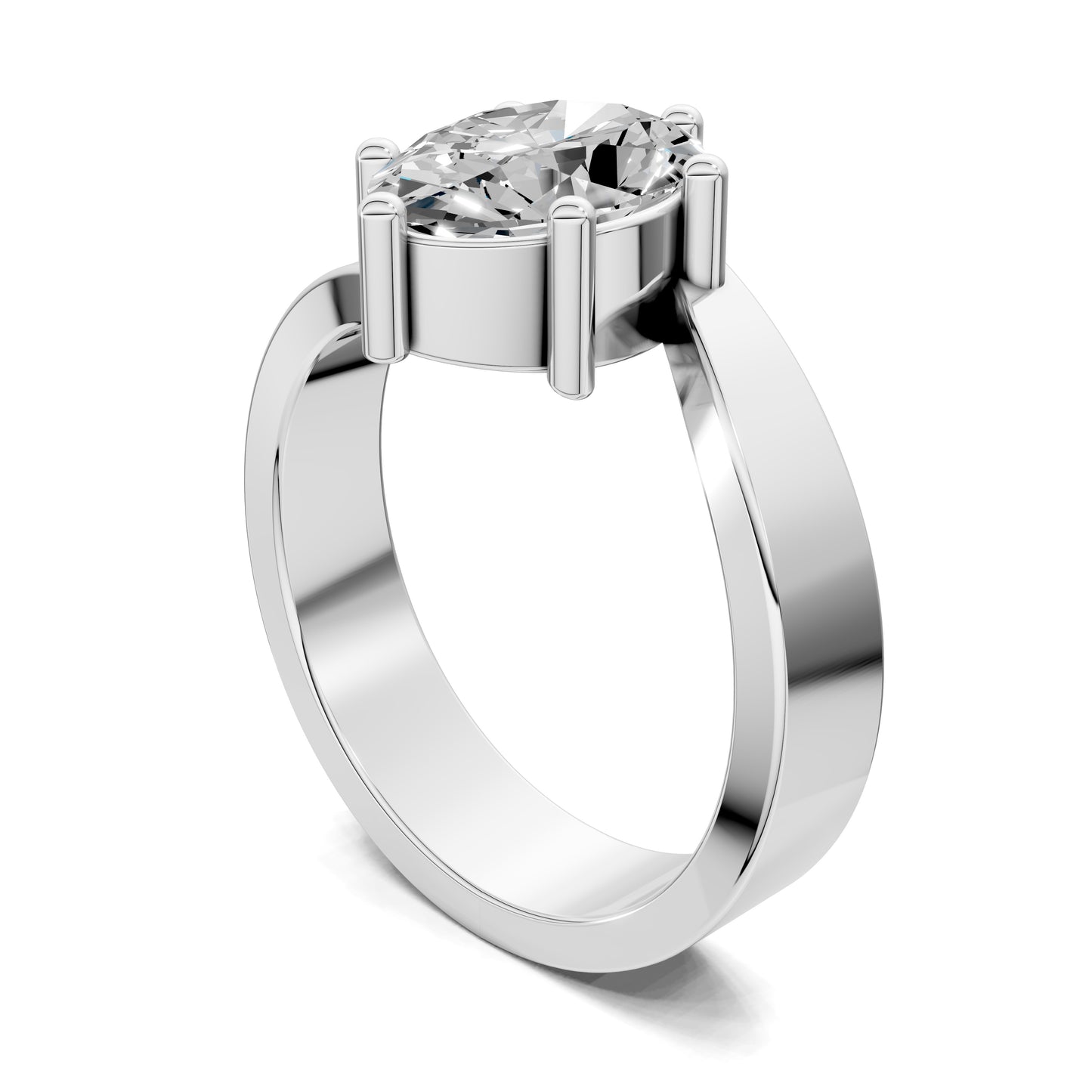 SERENA OVAL BYPASS RING