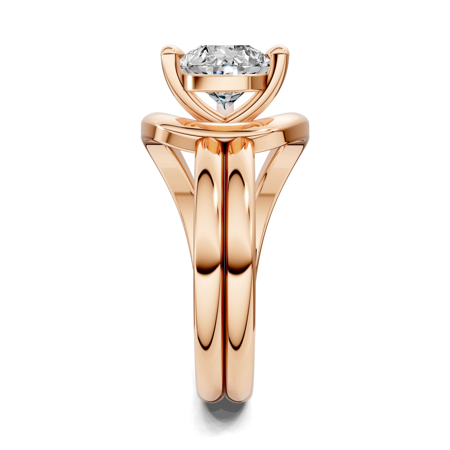 ELARA PEAR TWIST RING