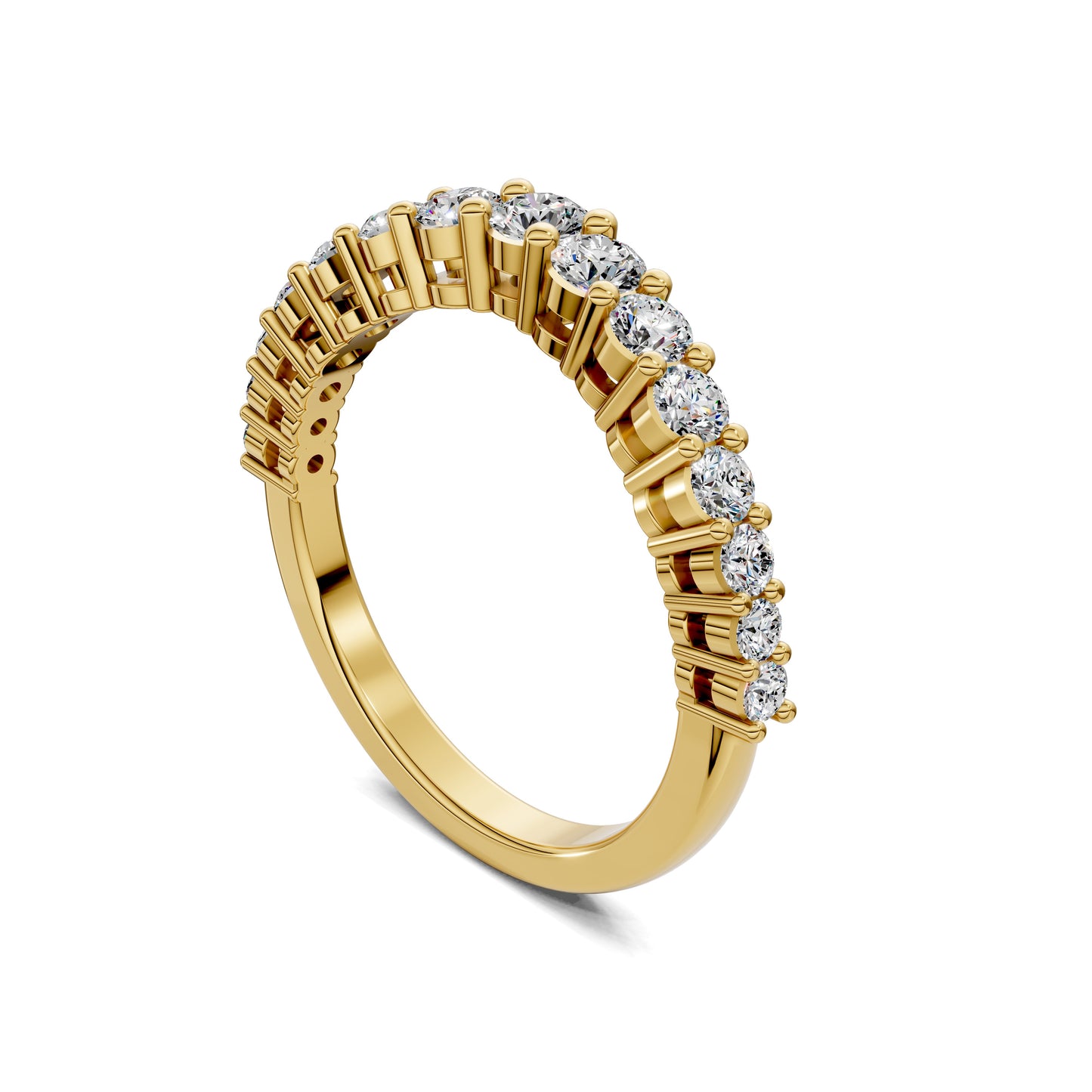 AUREA GRADUATED DIAMOND BAND