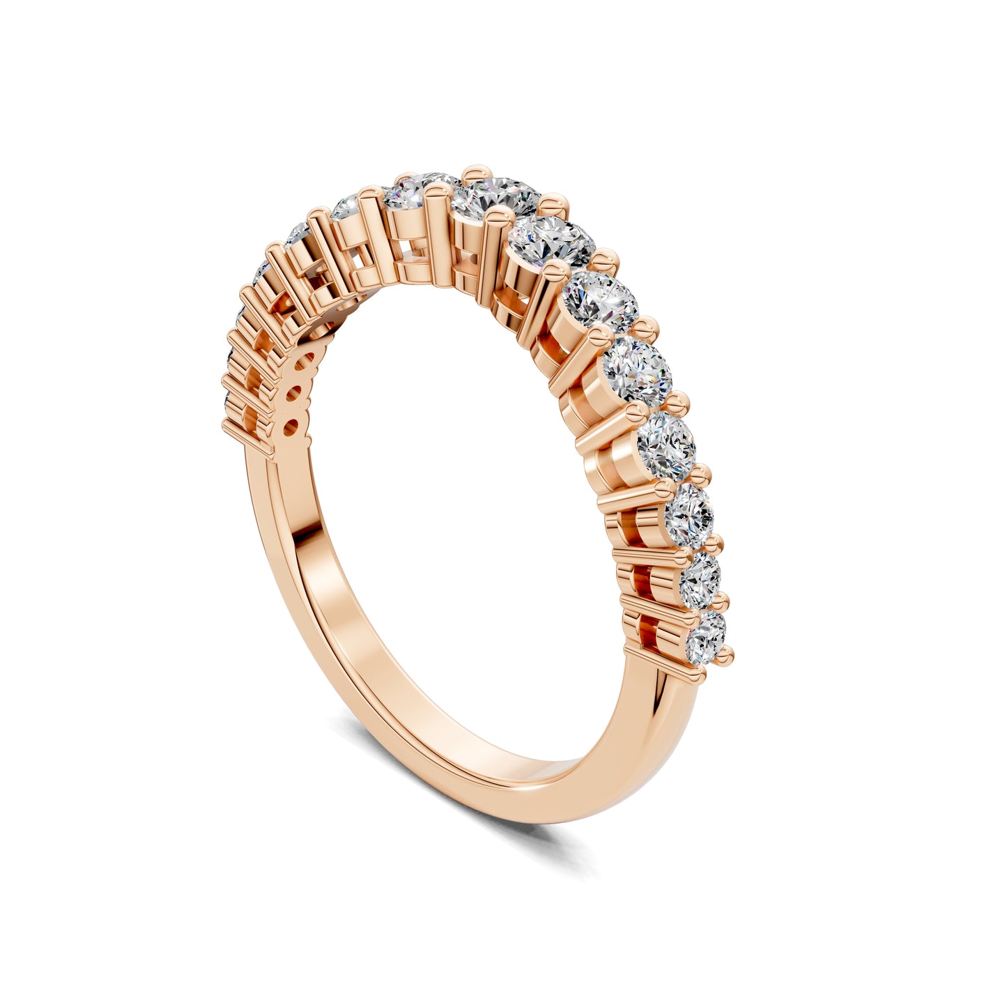 AUREA GRADUATED DIAMOND BAND