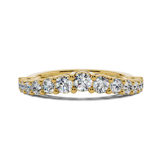 AUREA GRADUATED DIAMOND BAND