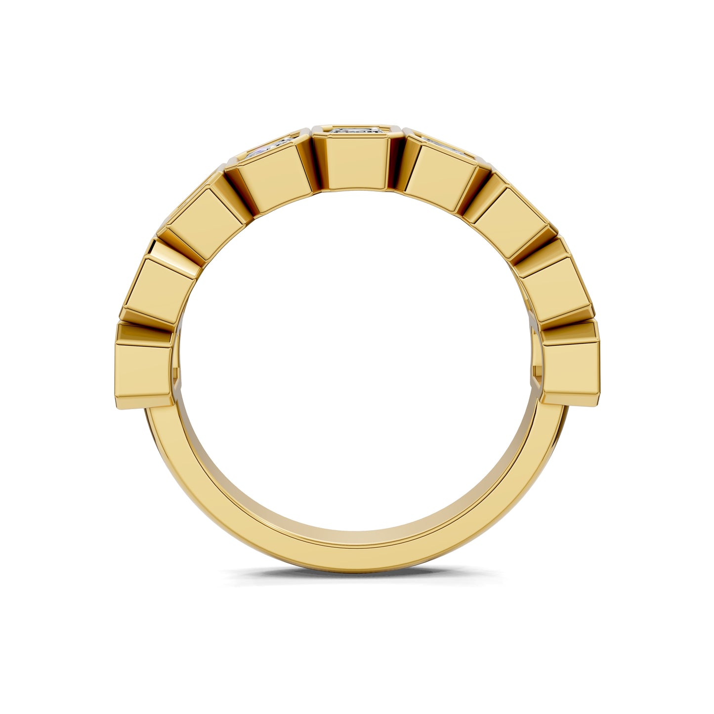 VALORA EMERALD DIAMOND BAND