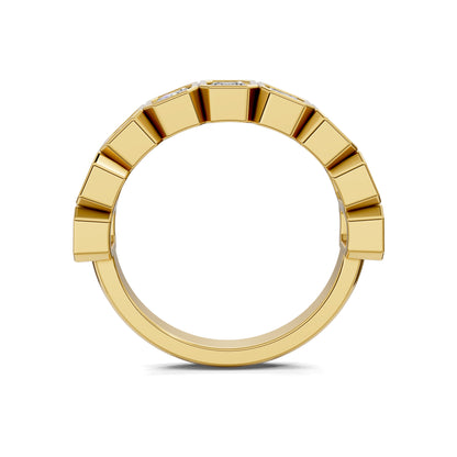 VALORA EMERALD DIAMOND BAND