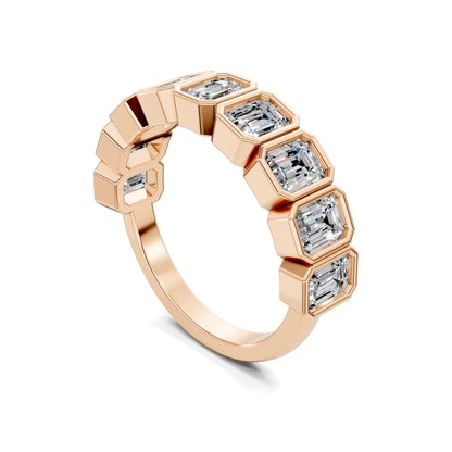 VALORA EMERALD DIAMOND BAND